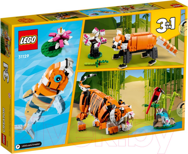 Изображение товара Конструктор Lego Creator Величественный тигр 31129