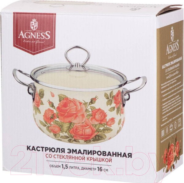 Изображение товара Кастрюля Agness 915-135