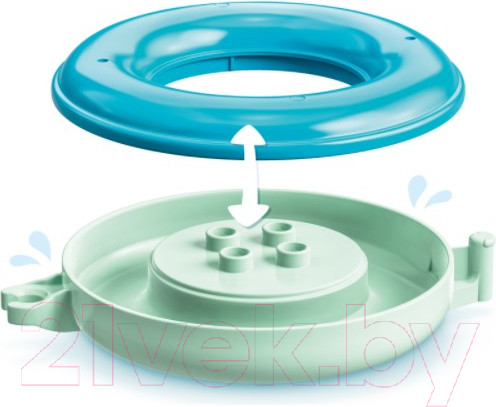 Изображение товара Конструктор Lego Duplo Приключения в ванной: плавучий поезд для зверей 10965