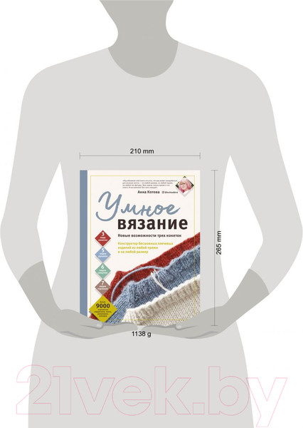 Изображение товара Книга Эксмо Умное вязание. Новые возможности трех кокеток (Котова А.И.)