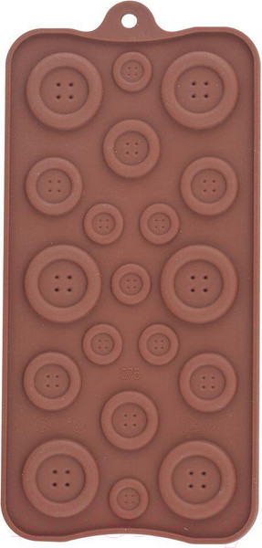 Изображение товара Форма для выпечки Мультидом Пуговицы / VL80-336