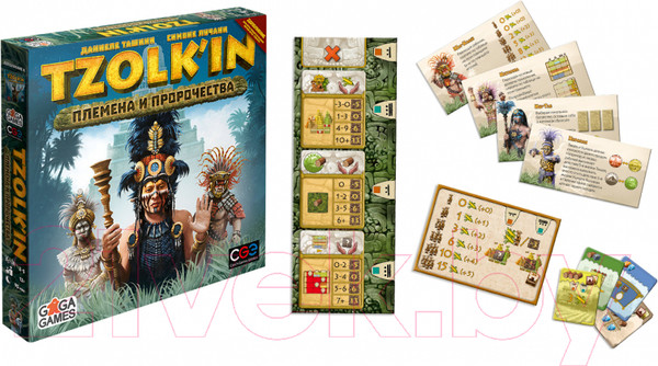 Изображение товара Дополнение к настольной игре GaGa Цолькин. Племена и пророчества / GG239