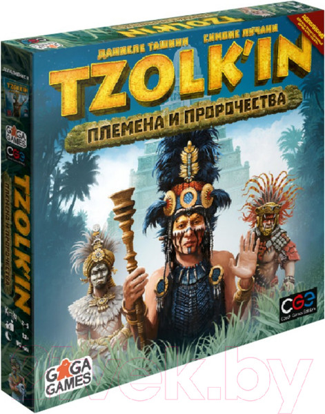 Изображение товара Дополнение к настольной игре GaGa Цолькин. Племена и пророчества / GG239