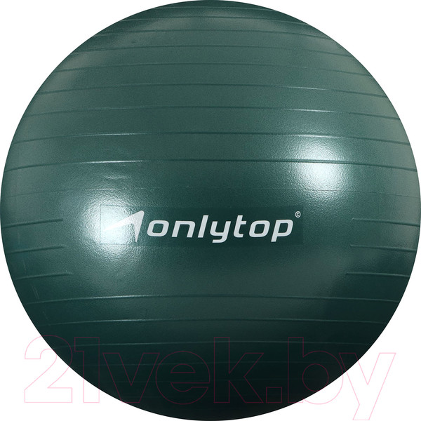 Изображение товара Фитбол гладкий Onlytop Антивзрывной / 3543994 (65см, зеленый)