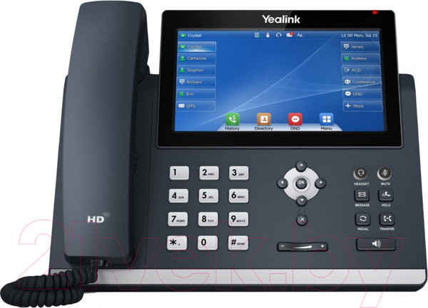 Изображение товара Проводной телефон Yealink SIP-T48U