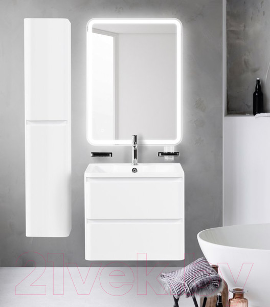 Изображение товара Тумба под умывальник BelBagno ALBANO-700-2C-SO-BL
