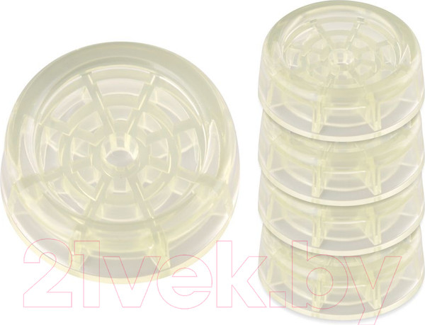 Изображение товара Комплект антивибрационных подставок Мультидом МТ76-134 (прозрачный)