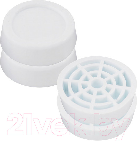 Изображение товара Комплект антивибрационных подставок Мультидом МТ76-135 (белый)