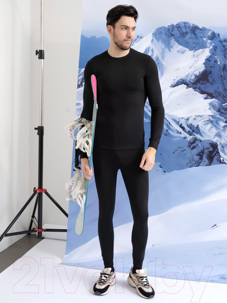 Изображение товара Комплект термобелья Mark Formelle 691001 (р.96-86-170/176, черный)