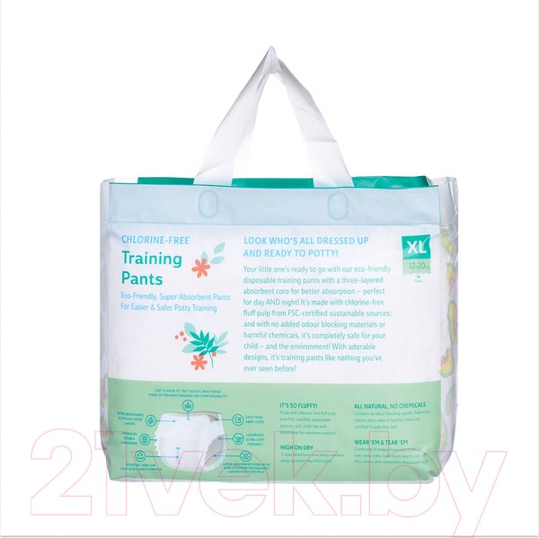 Изображение товара Подгузники-трусики детские Offspring XL 12-20кг Лимоны / OF02XLLMN (30шт)