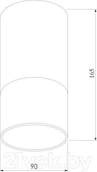 Изображение товара Светильник уличный Elektrostandard Light 2106 35139/H (черный)