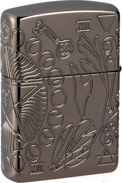 Изображение товара Зажигалка Zippo Armor Wicca Design / 49689 (черный)