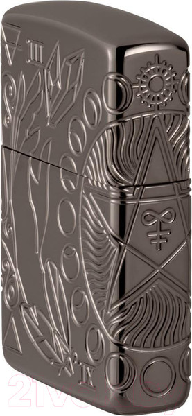 Изображение товара Зажигалка Zippo Armor Wicca Design / 49689 (черный)