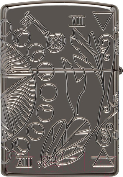 Изображение товара Зажигалка Zippo Armor Wicca Design / 49689 (черный)