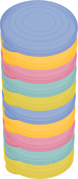 Изображение товара Набор крышек для банок Мультидом Радуга / ЭМ76-96 (10шт)