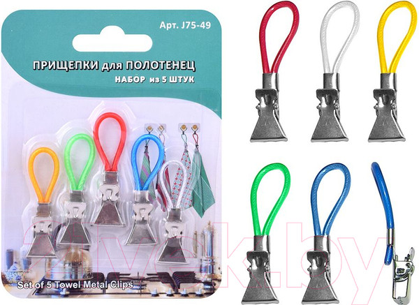 Изображение товара Прищепки Мультидом J75-49 (5шт)