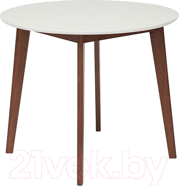 Изображение товара Обеденный стол Tetchair Bosco (белый/коричневый)