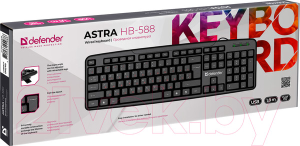 Изображение товара Клавиатура Defender Astra HB-588 / 45588