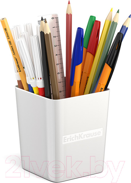 Изображение товара Настольный набор Erich Krause Base Candy / 55715 (белый)