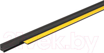 Изображение товара Профиль примыкающий оконный Profigips Графитовый 6мм 3м