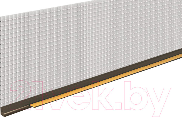 Изображение товара Профиль примыкающий оконный Profigips Коричневый с сеткой 6мм 3м