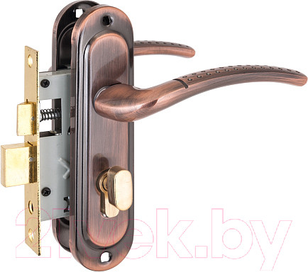 Изображение товара Замок врезной Стандарт 132/50B AC (старая медь)