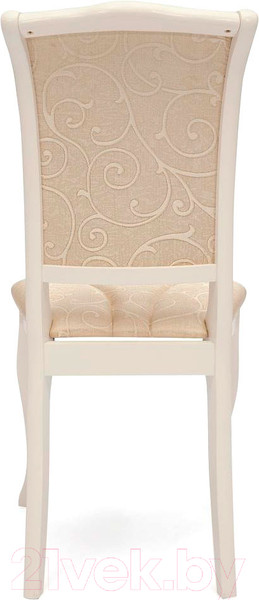 Изображение товара Стул Tetchair Opera 45x53x97 (дерево гевея/Ivory White/слоновая кость/ткань бежевая)