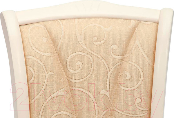 Изображение товара Стул Tetchair Opera 45x53x97 (дерево гевея/Ivory White/слоновая кость/ткань бежевая)