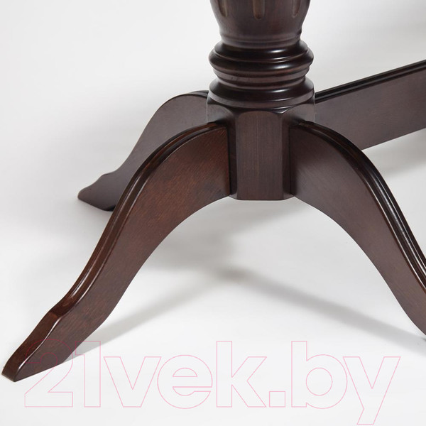 Изображение товара Обеденный стол Tetchair Coppola 140+40x80x77 (бук/Tobacco/узор прямой)