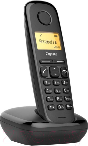 Изображение товара Беспроводной телефон Gigaset A270 DUO (черный)