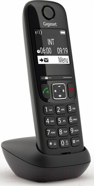 Изображение товара Дополнительная телефонная трубка Gigaset AS690HX (черный)