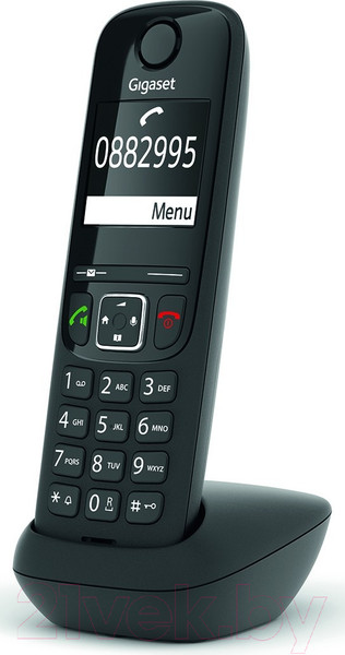 Изображение товара Дополнительная телефонная трубка Gigaset AS690HX (черный)