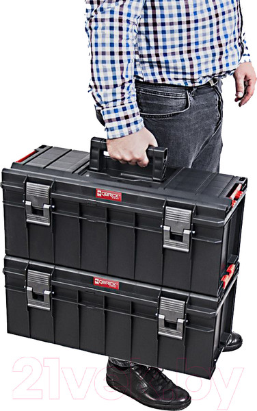 Изображение товара Ящик для инструментов QBrick System Pro 600 Basic / SKRQPROB600CZAPG003 (черный)