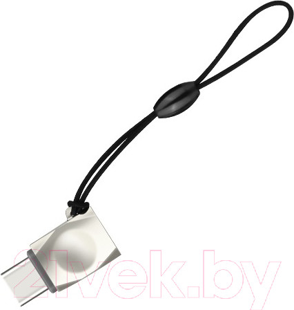 Изображение товара Адаптер Hoco UA8 Type-C-USB (серебристый)