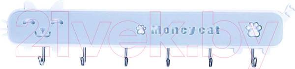 Изображение товара Крючок для ванной MONAMI Кот / 27-2776 (голубой)