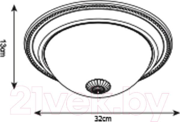 Изображение товара Потолочный светильник Arte Lamp A1306PL-2AB