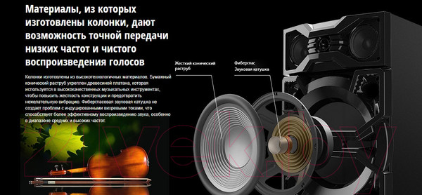 Изображение товара Минисистема Panasonic SC-MAX3500GS