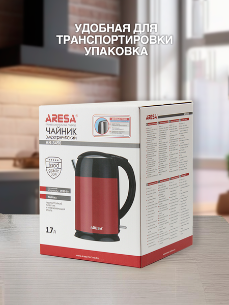 Изображение товара Электрочайник Aresa AR-3450