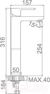 Изображение товара Смеситель Ledeme L1055-22