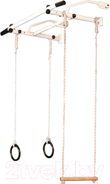 Изображение товара Турник для спортивного комплекса Kampfer Stamford Plus (белый антик)