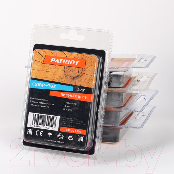 Изображение товара Цепь для пилы PATRIOT 21BP-76E