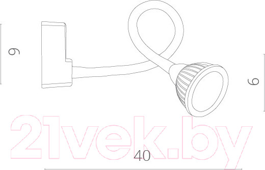 Изображение товара Спот Arte Lamp Cercare A4107AP-1BK