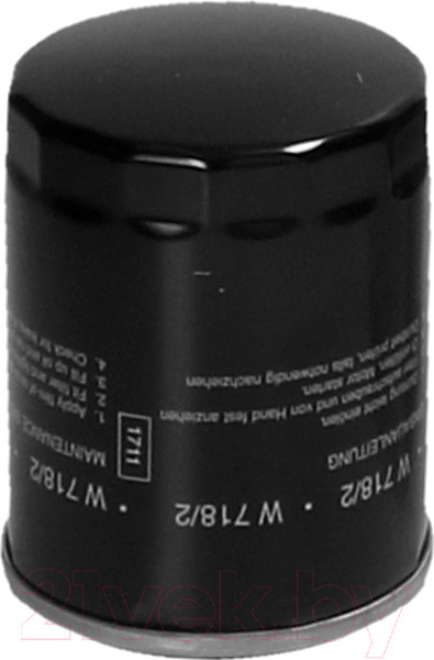 Изображение товара Масляный фильтр Mann-Filter W718/2