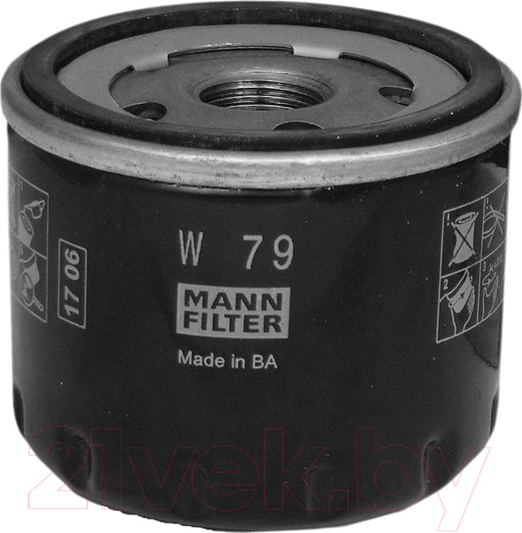 Изображение товара Масляный фильтр Mann-Filter W79