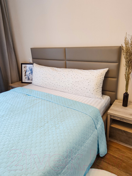 Изображение товара Подушка для сна Martoo Дакимакура 150x50 / DK-GRST/WT (серые звезды на белом)