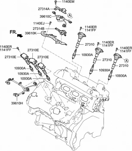 Изображение товара Свеча зажигания для авто Hyundai/KIA 1884911070