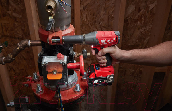 Изображение товара Аккумуляторный гайковерт Milwaukee M18 ONEIWF12-502X Fuel One-Key 4933451374