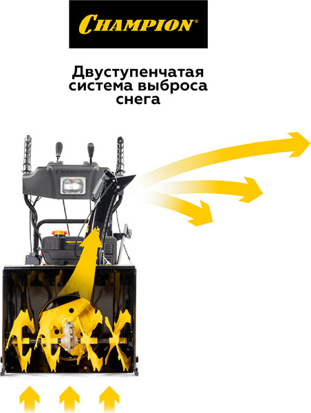 Изображение товара Снегоуборщик бензиновый Champion ST861