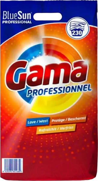 Изображение товара Стиральный порошок GAMA Professional Универсальный (15кг)