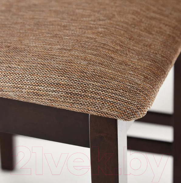 Изображение товара Обеденная группа Tetchair Hudson Dining Set эконом (дерево гевея/Cappuccino)